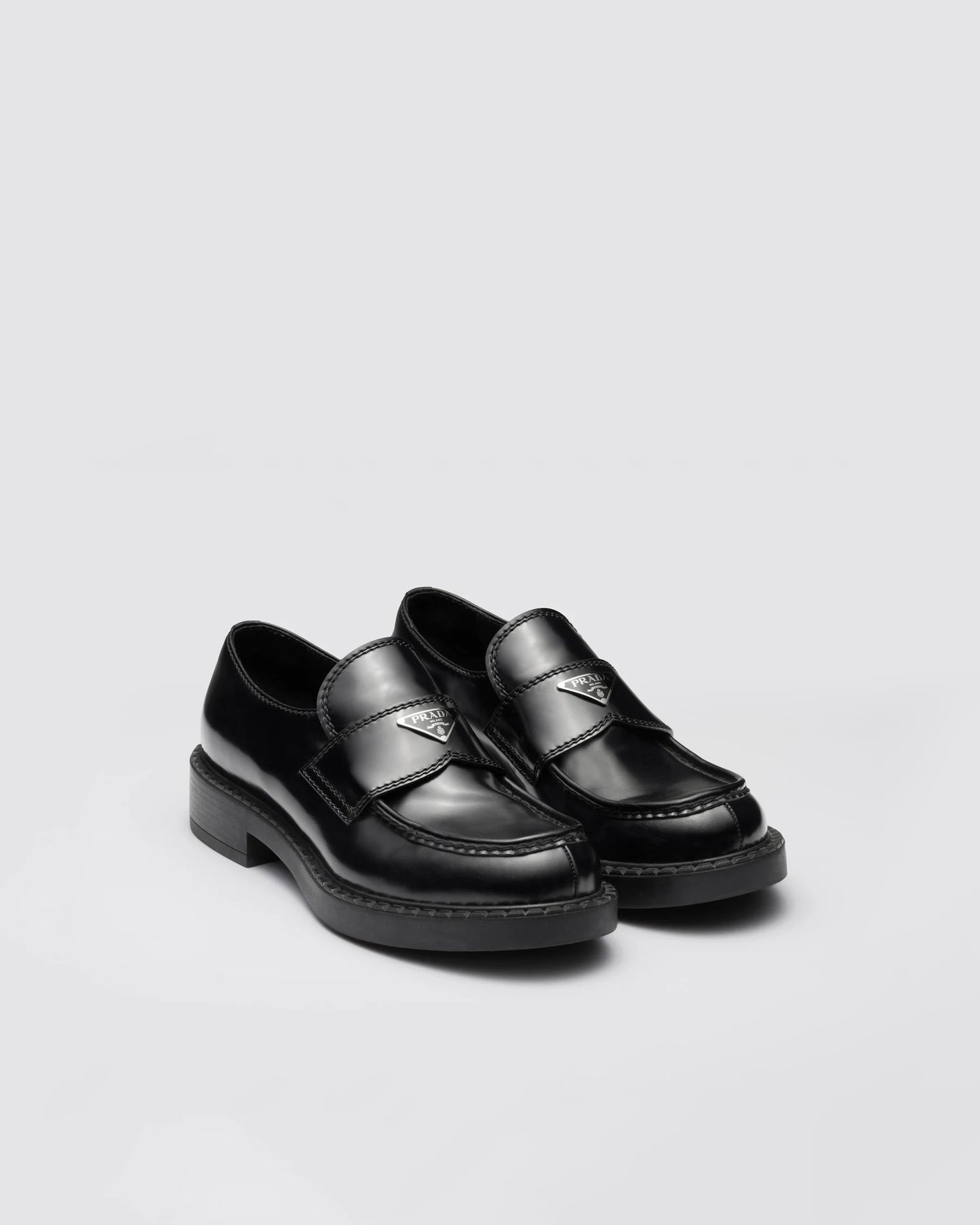 Mocassins Chocolate en cuir brossé