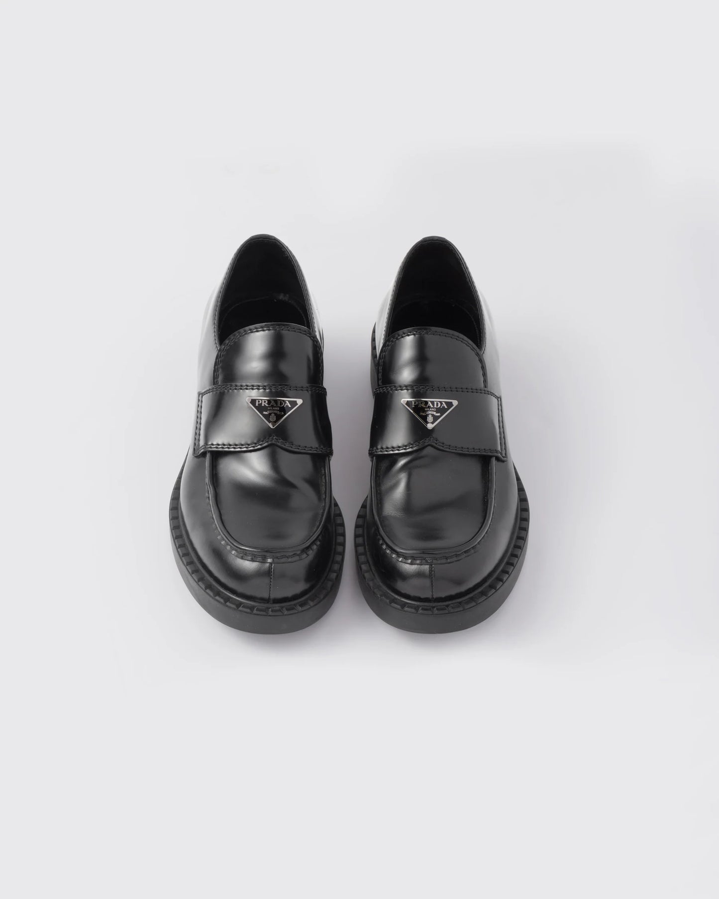 Mocassins Chocolate en cuir brossé