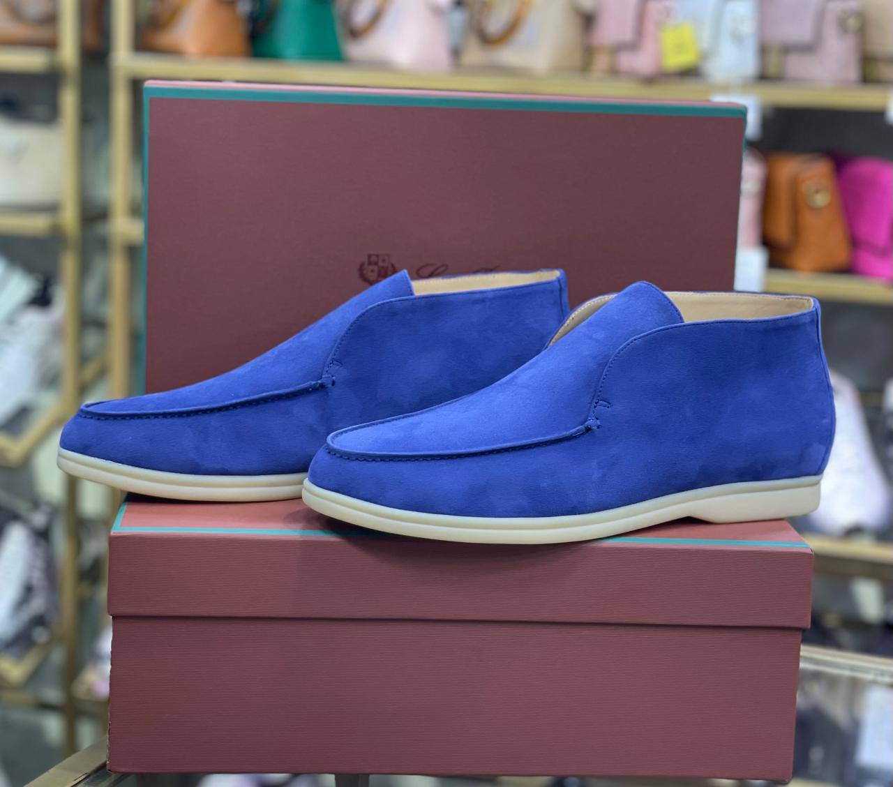 Bottillons Open Walk
cuir suédé