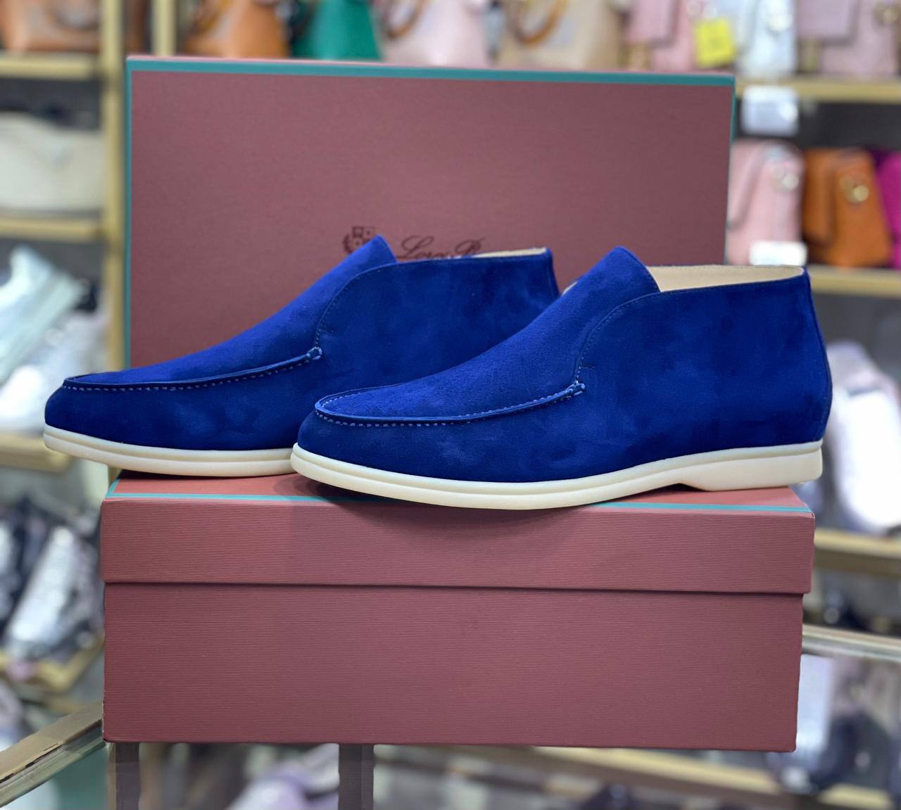 Bottillons Open Walk
cuir suédé