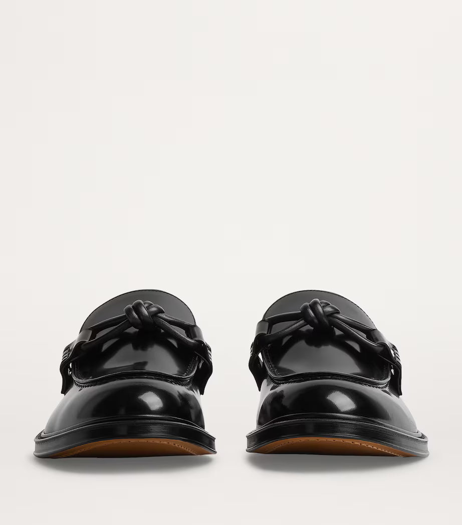 Bottega Veneta Leather Astaire Loafers