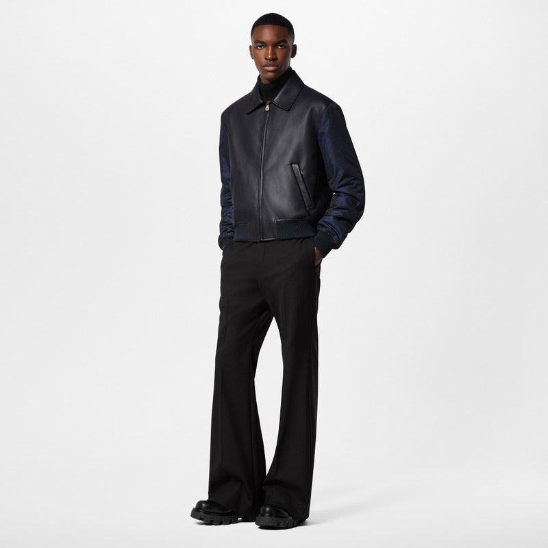 Louis Vuitton  Leather Mix Blouson