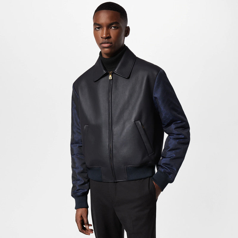 Louis Vuitton  Leather Mix Blouson