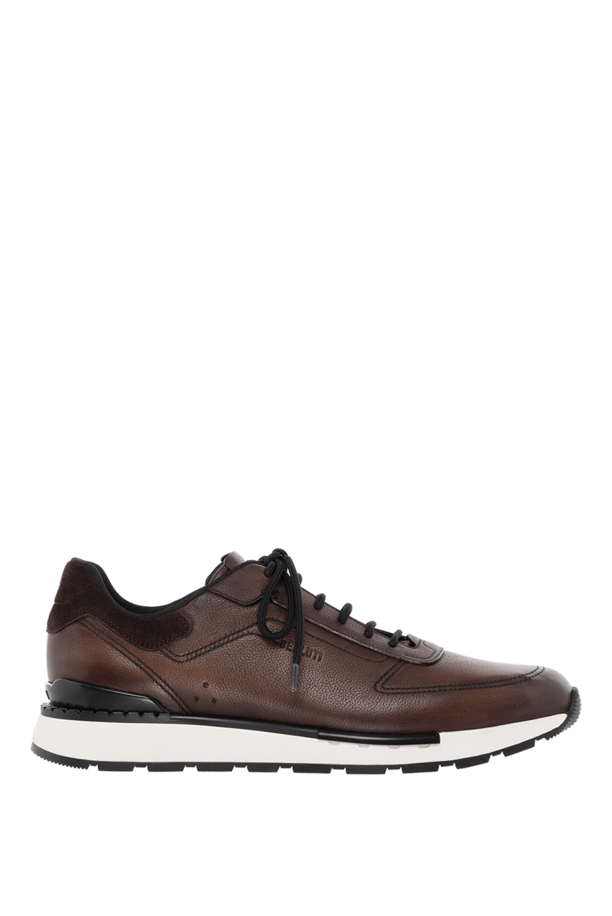 Slip On Sneaker Fast Track En Cuir Et Maille