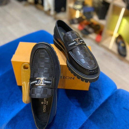 Mocassin Louis Vuitton Carreau