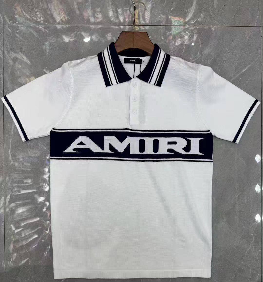 polo blanc AMIRI