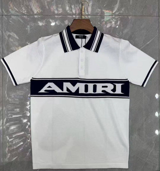 polo blanc AMIRI