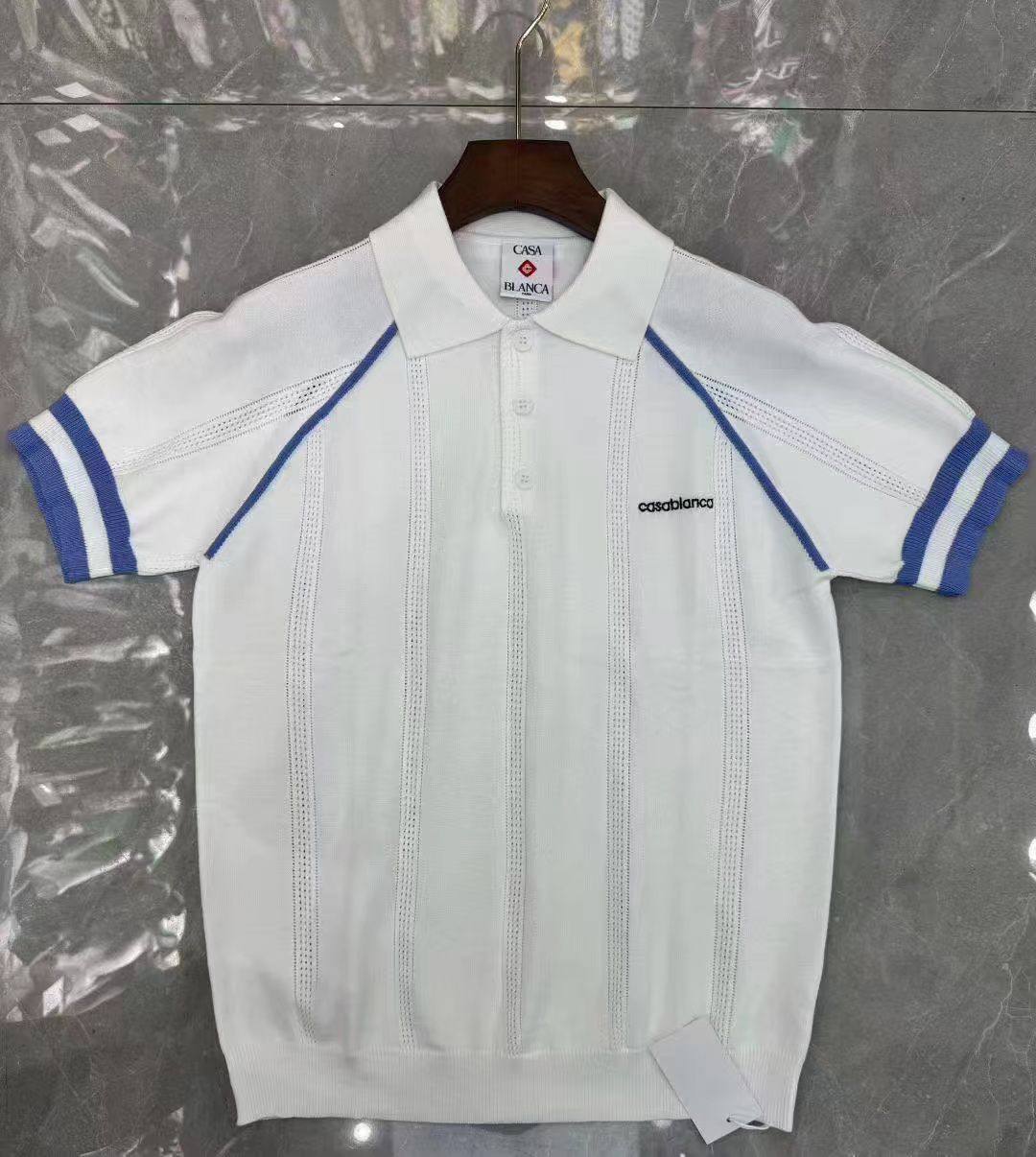 polo blanc Casablanca
