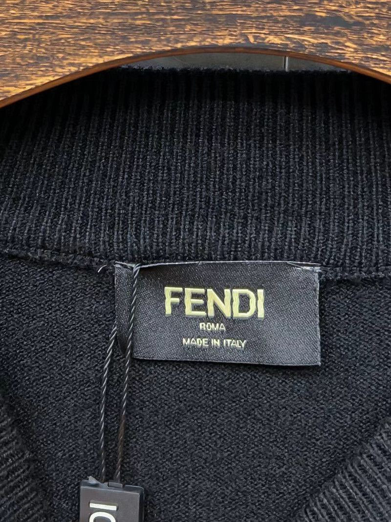 Pull noir Fendi Roma