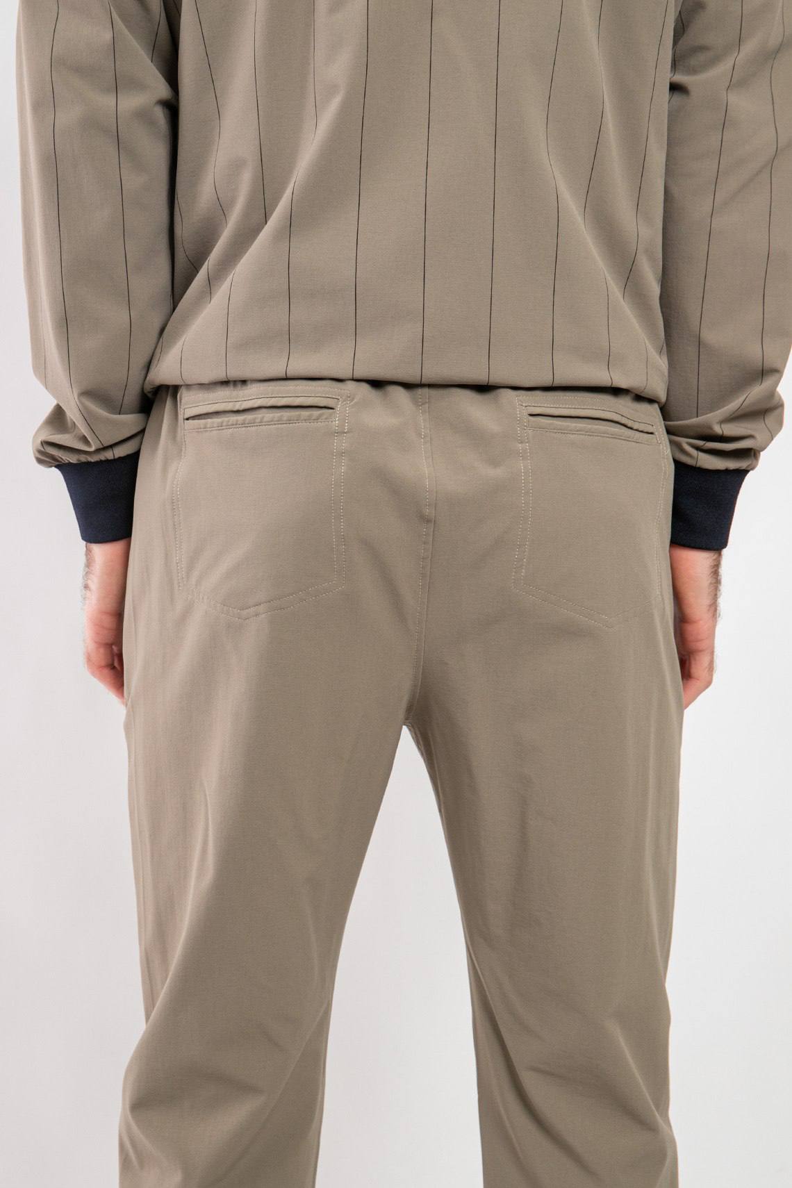 Bomber zippé coloris taupe - Brunello Cucinelli