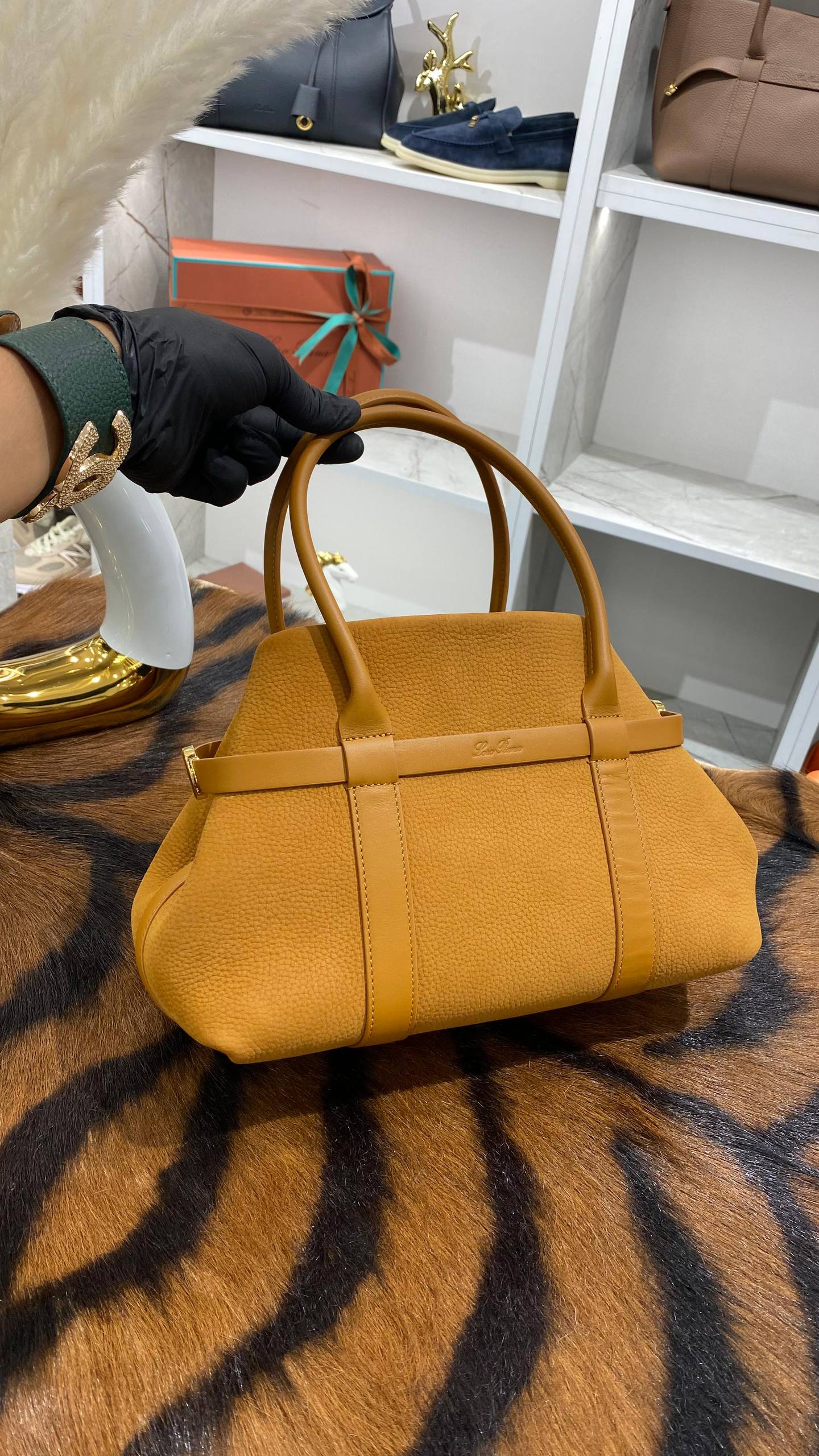 Ghiera Shopper Large  Cuir de veau