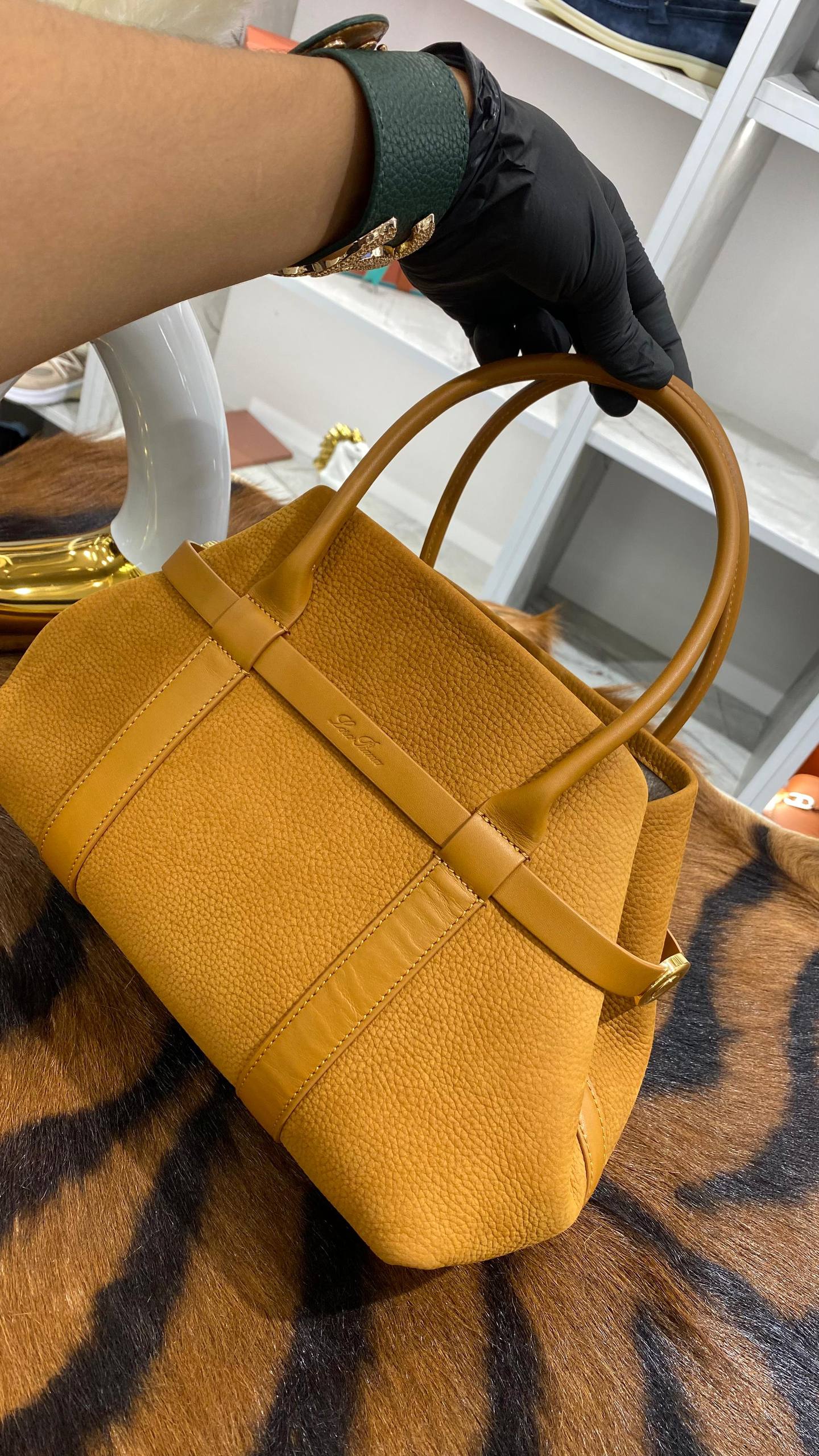 Ghiera Shopper Large  Cuir de veau