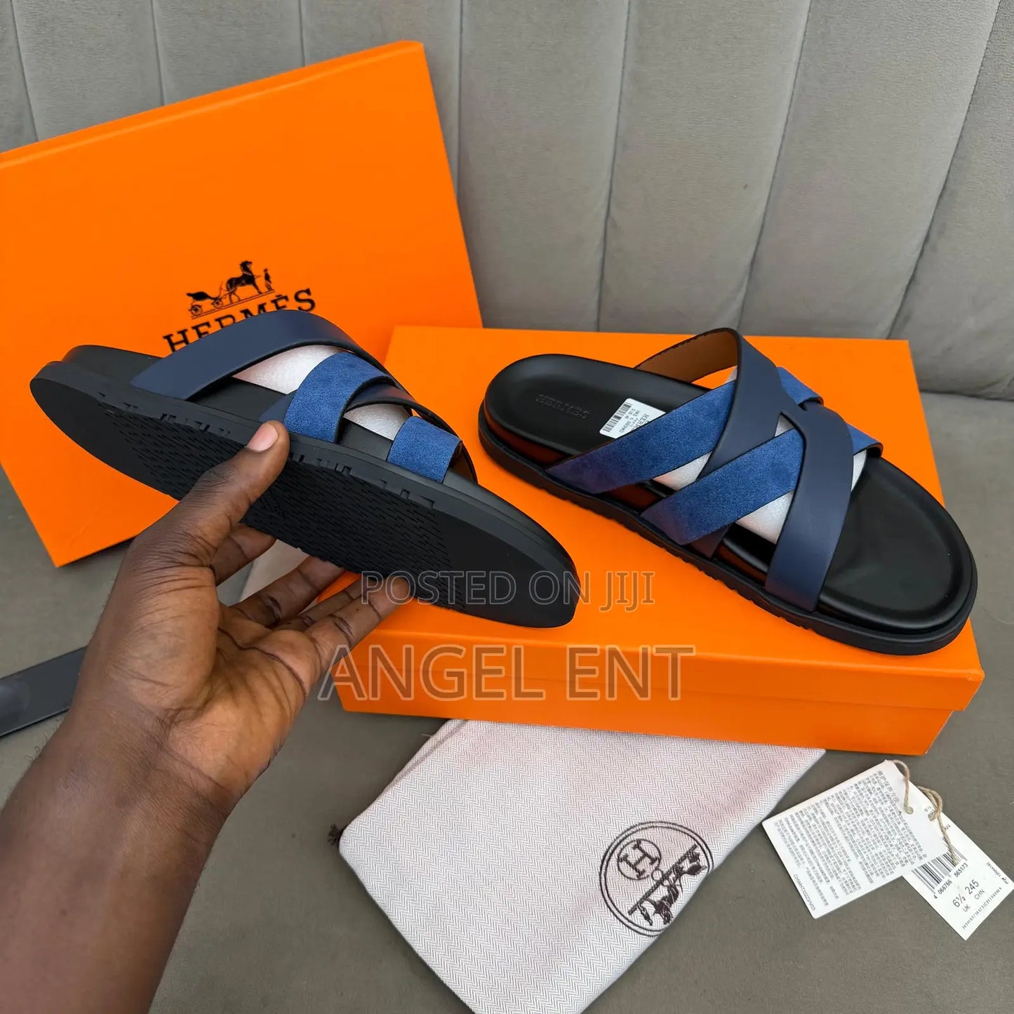 Hermès Kazimir en cuir