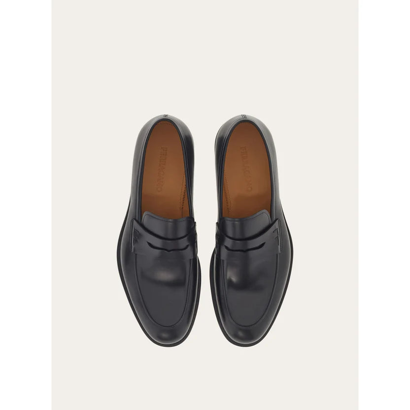 Mocassins Ferragamo - Tramezza Penny - Noir