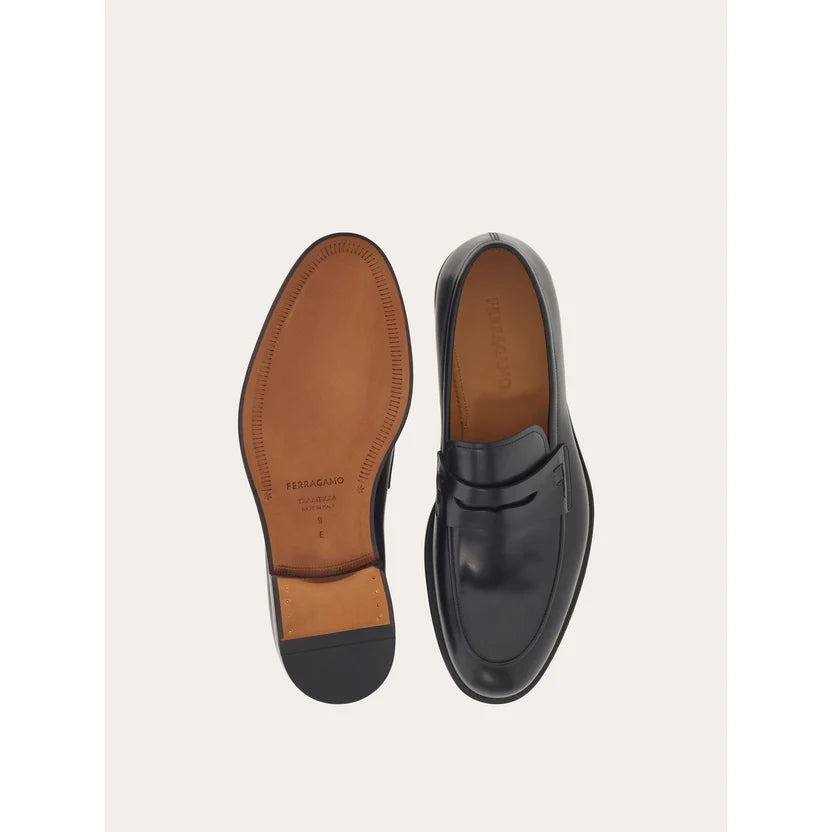 Mocassins Ferragamo - Tramezza Penny - Noir