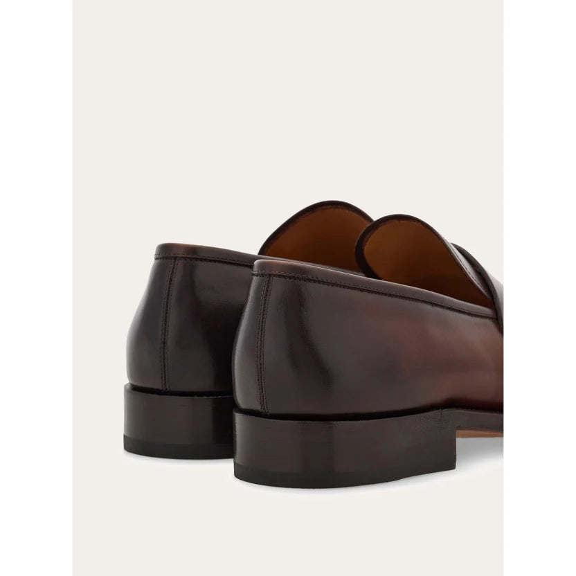 Mocassins Ferragamo - Tramezza Penny - Marron