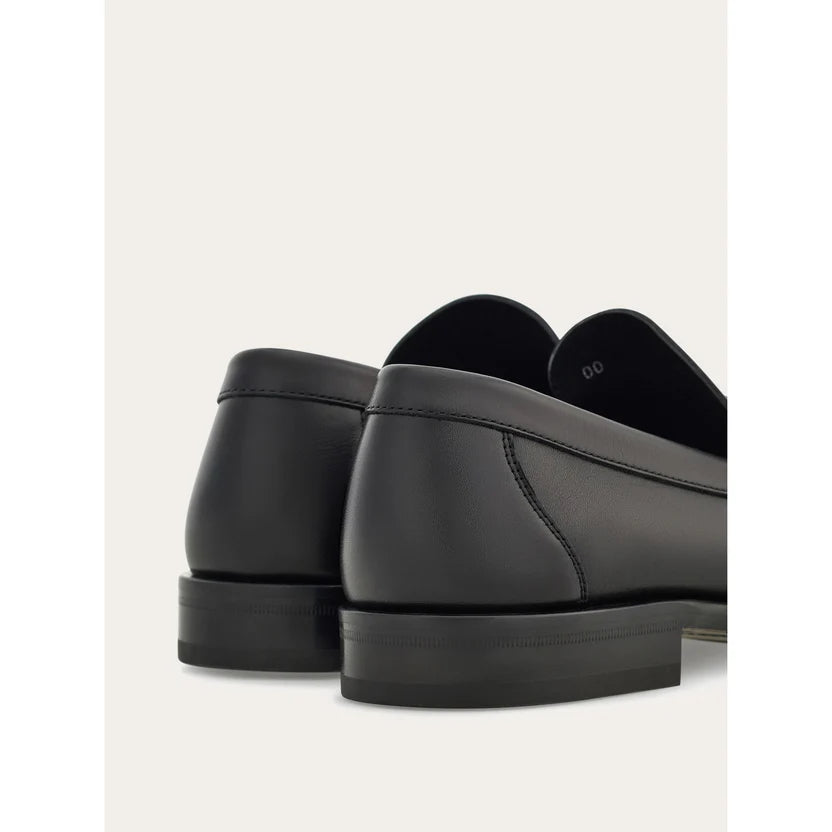 Mocassins Ferragamo - Penny Ornement Gancini - Noir