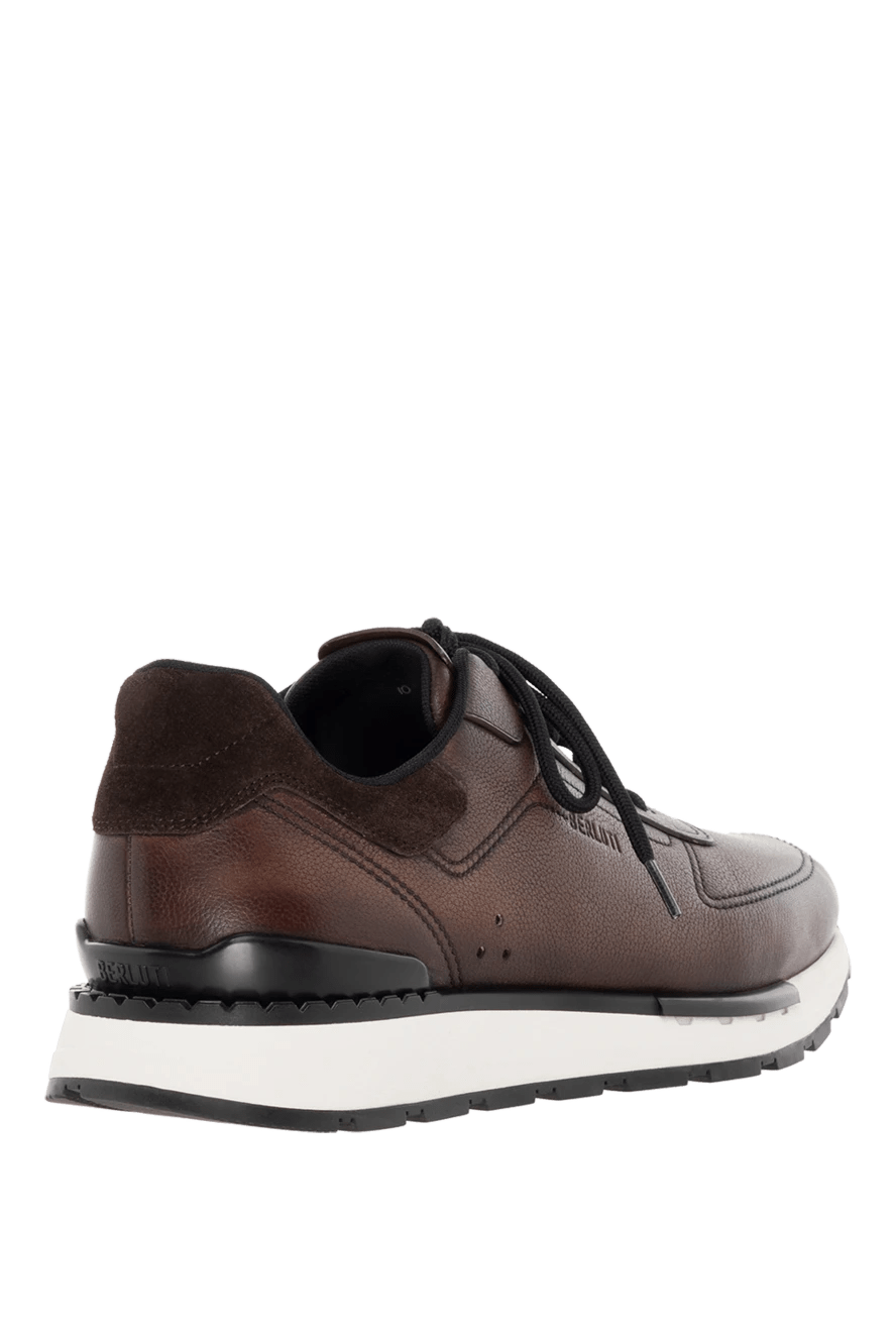 Slip On Sneaker Fast Track En Cuir Et Maille