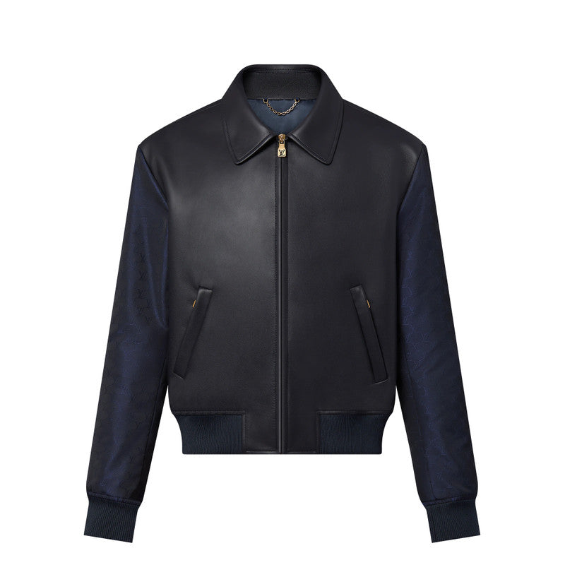 Louis Vuitton  Leather Mix Blouson
