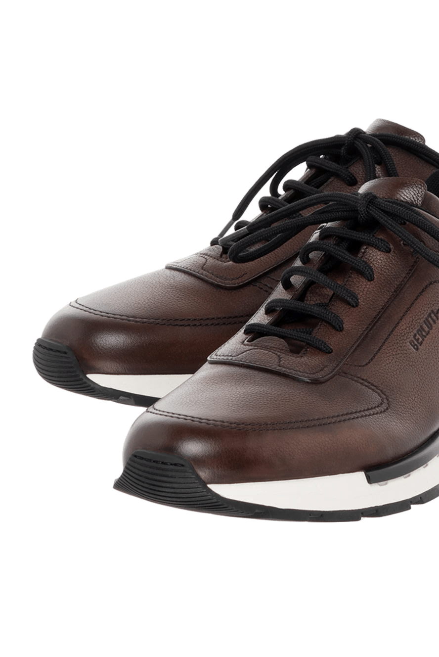 Slip On Sneaker Fast Track En Cuir Et Maille