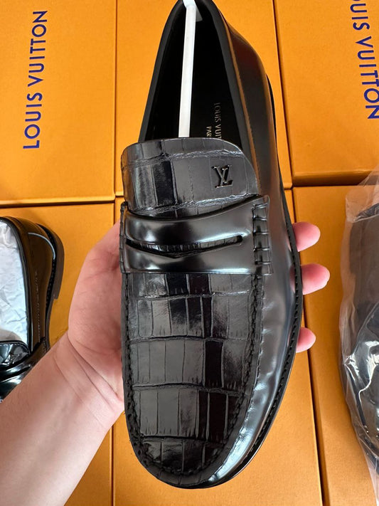 Louis Vuitton Loafer Black