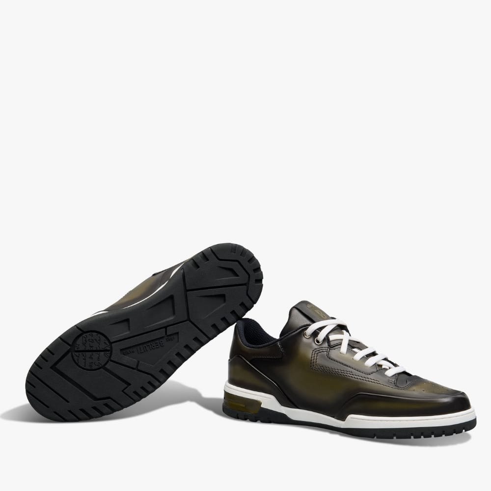 Sneaker Playoff En Cuir De Veau Venezia Scritto