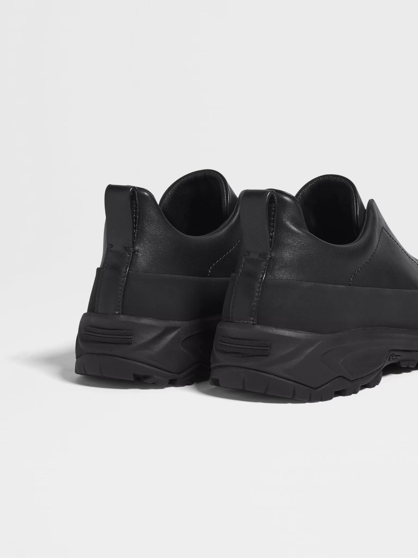 Baskets Triple Stitch™ Monte en Cuir Noires