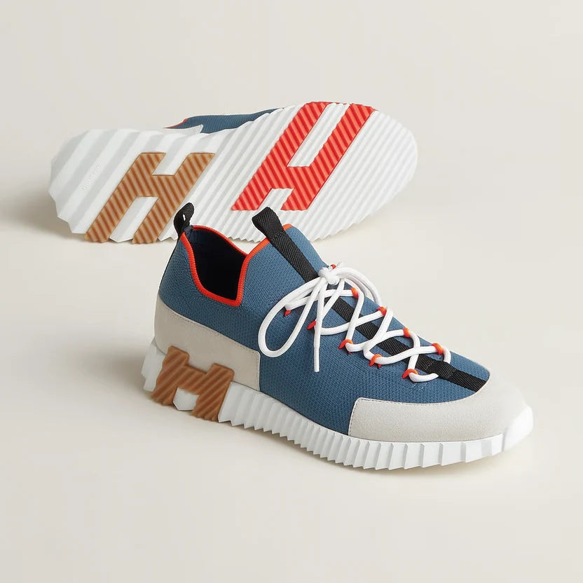 Espadrilles Hermes - slip-on Lift - Bleu Turquin