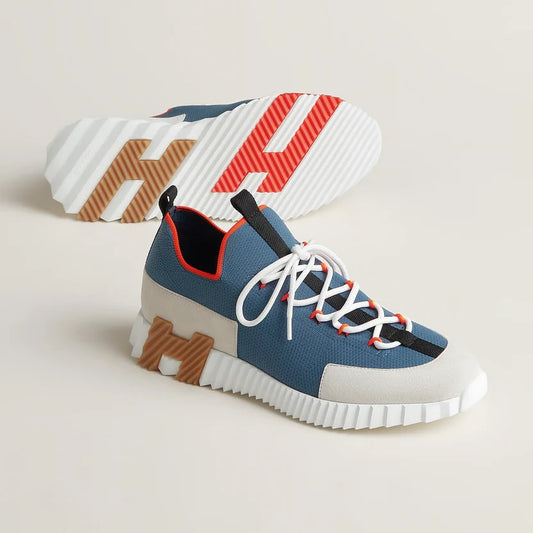 Espadrilles Hermes - slip-on Lift - Bleu Turquin