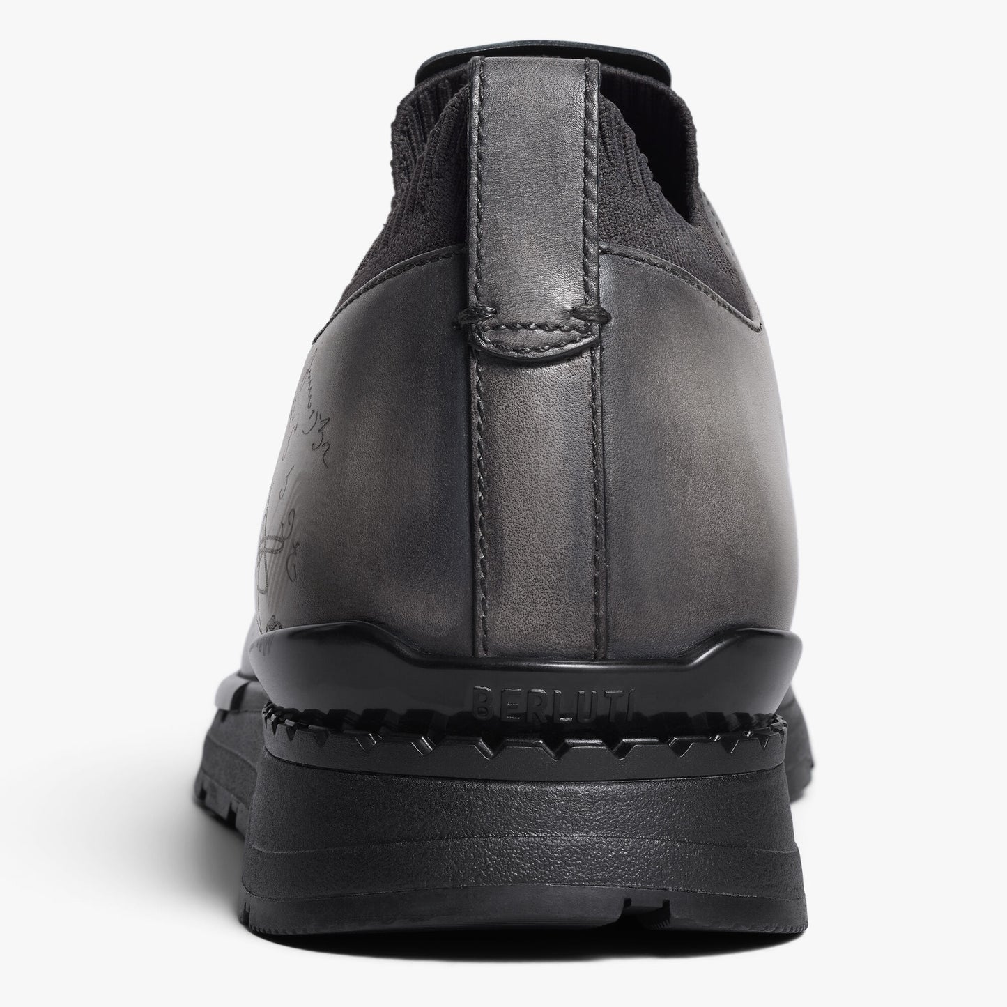 Slip On Sneaker Fast Track En Cuir Et Maille