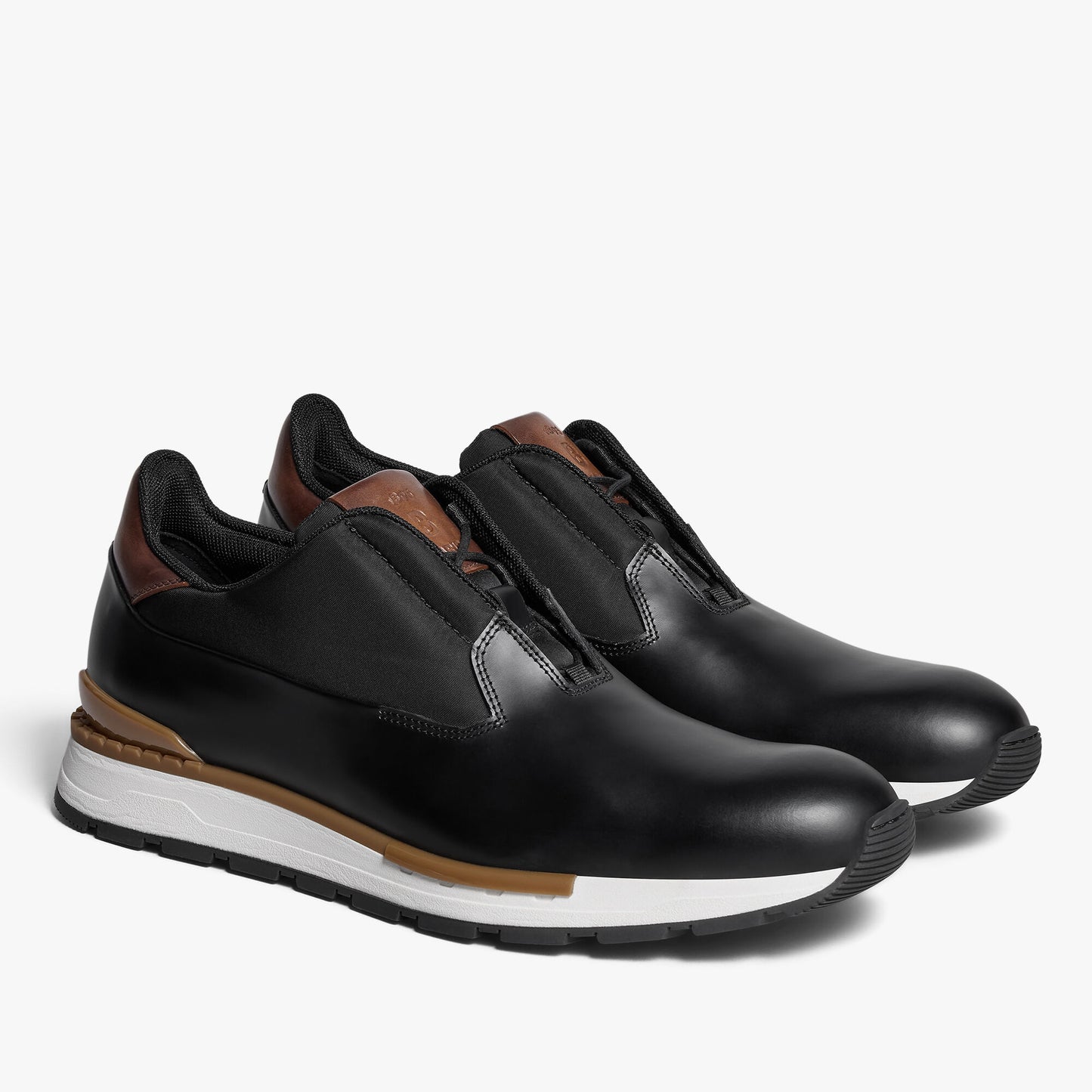 Sneaker Fast Track En Cuir De Veau Glacé
