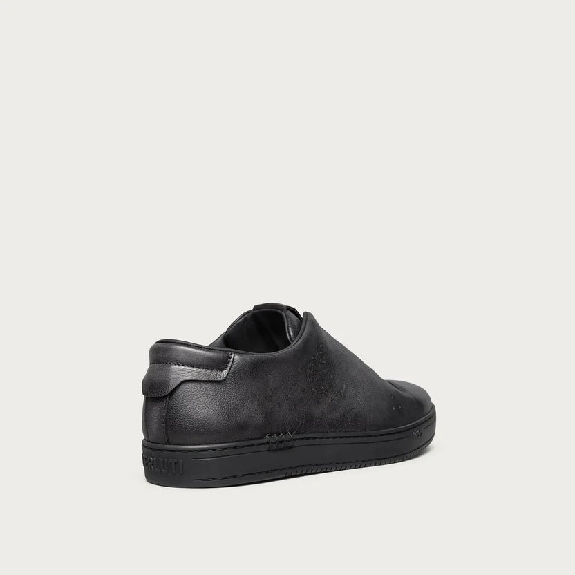 Espadrilles Berluti - Playtime Slip On - Noir Scritto