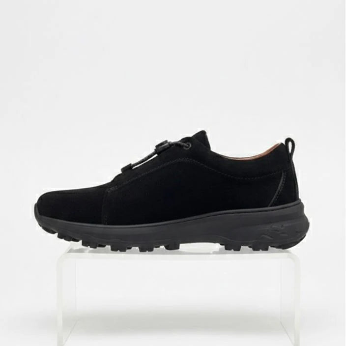 ZEGNA BLACK MATE TRIPLE STITCH NEW EDITION