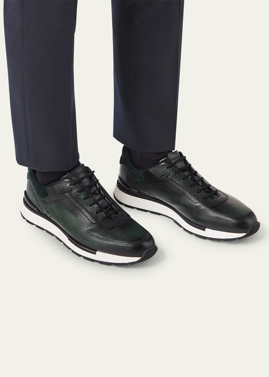 Sneaker Fast Track En Cuir De Veau Venezia