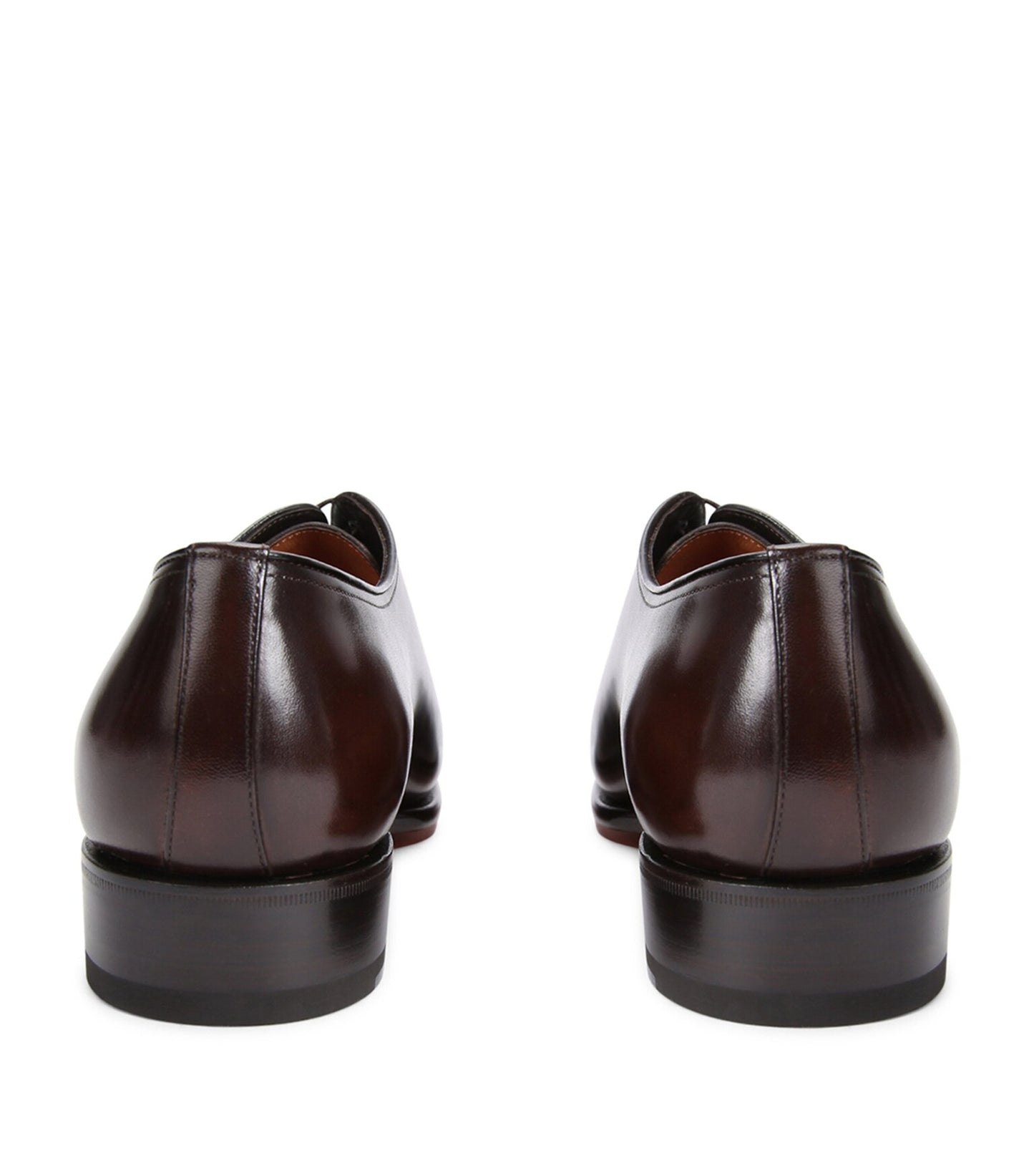 Santoni Leather Carter Oxford Shoes