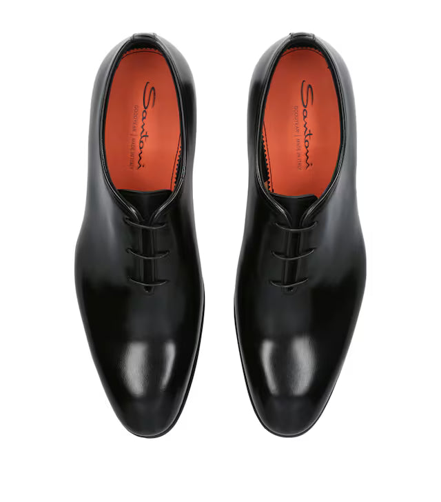 Santoni Carter Wholecut Oxford Shoes