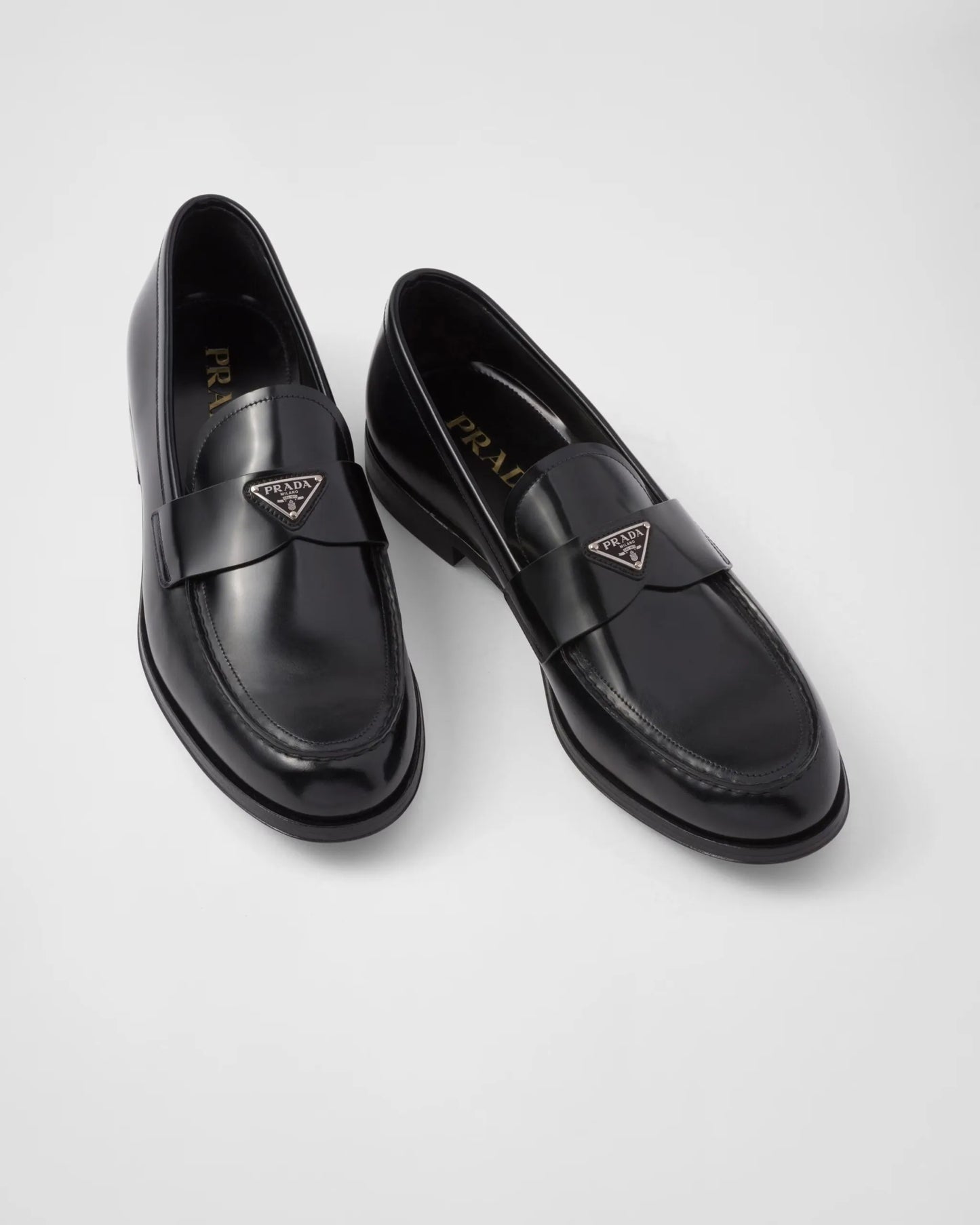 Mocassins Dior en cuir brossé