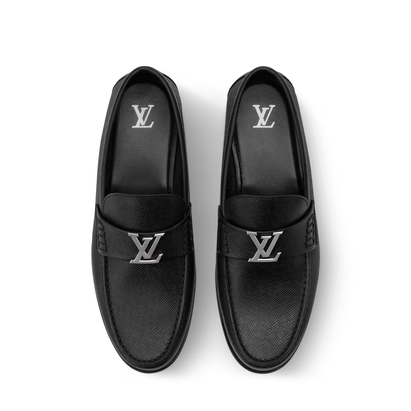 Mocassins Louis Vuitton - Major - Denim en Noir