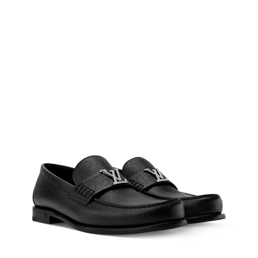 Mocassins Louis Vuitton - Major - Denim en Noir