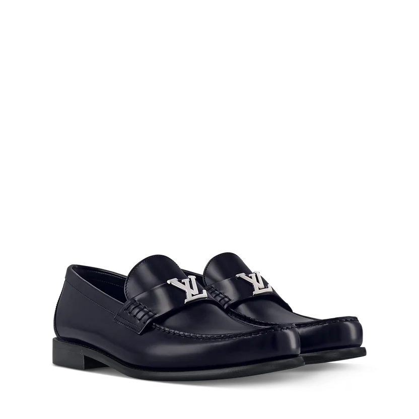 Mocassins Louis Vuitton - Major - Bleu Marine