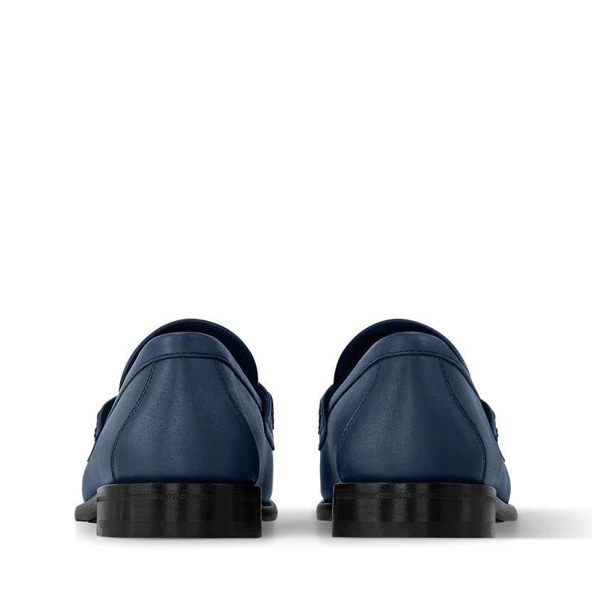 Mocassins Louis Vuitton - Major - Bleu Marine Mate