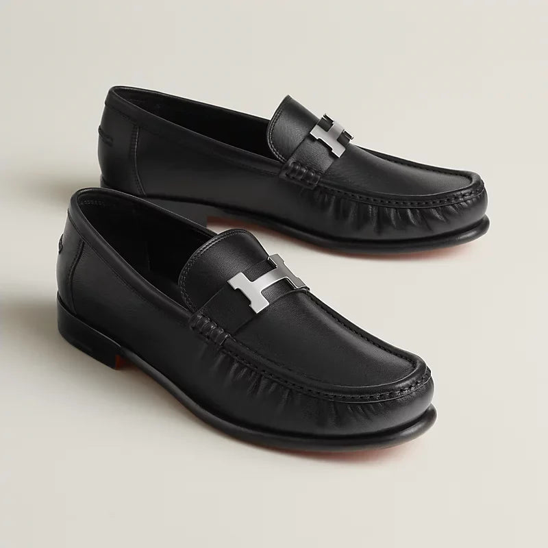 Mocassins Hermes - Karlo - Noir
