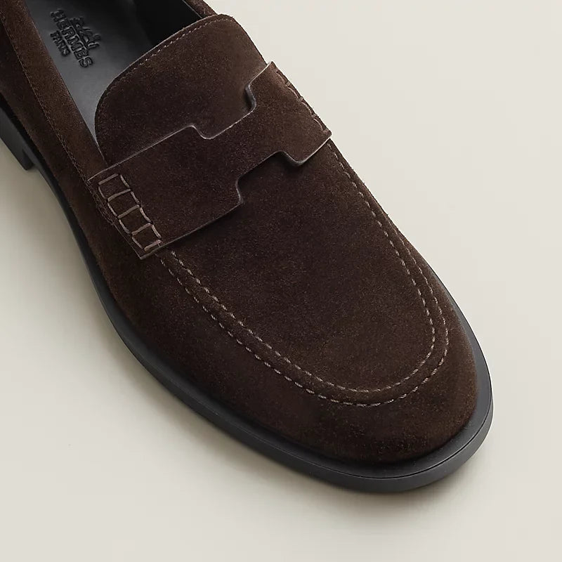 Mocassins Hermes - Lyde - Marron