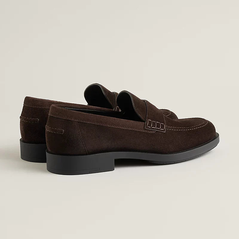 Mocassins Hermes - Lyde - Marron