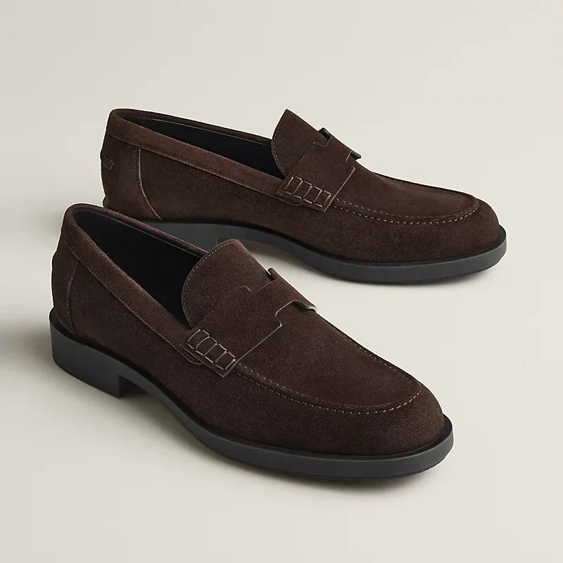 Mocassins Hermes - Lyde - Marron