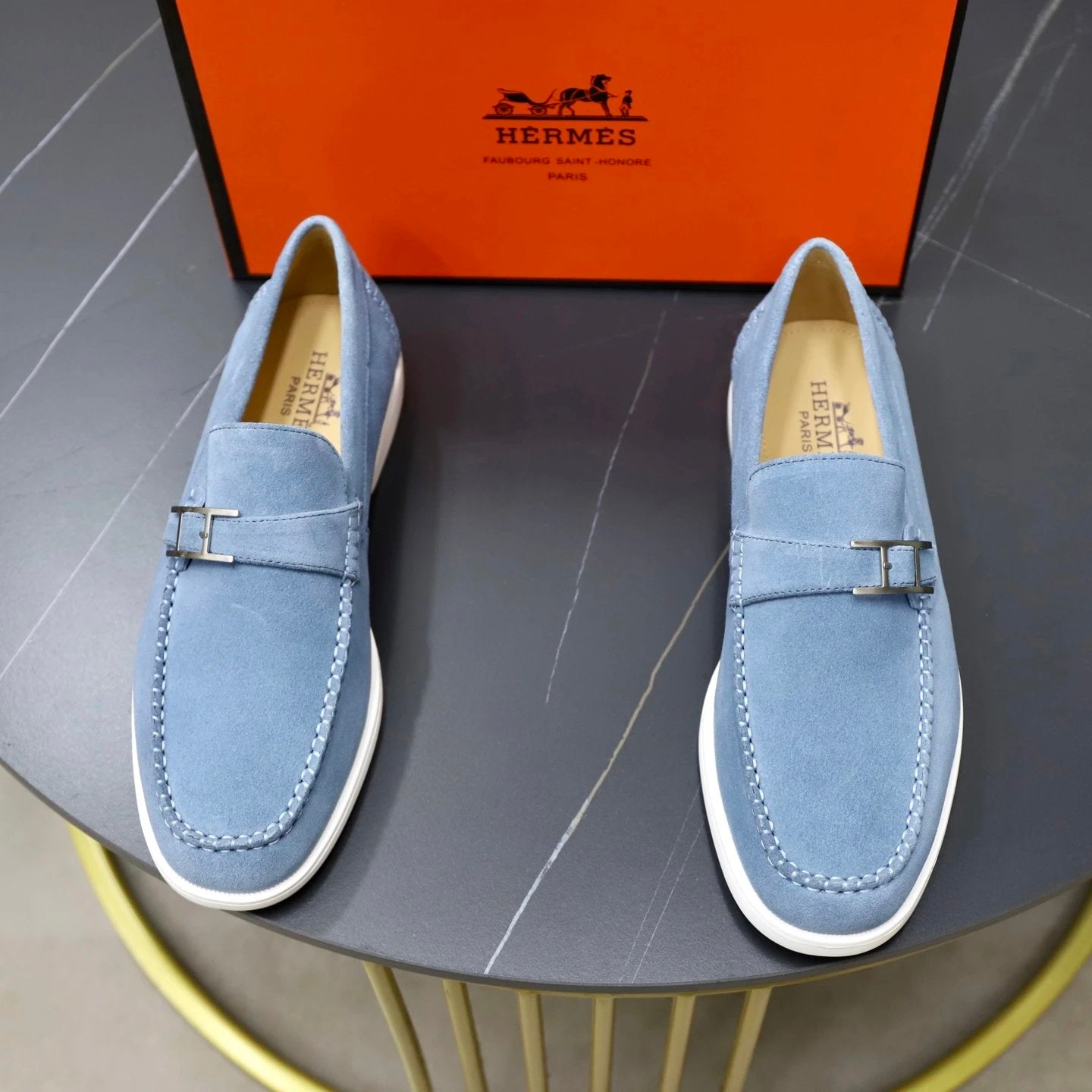 mocassins Hermès