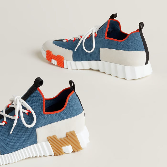 Espadrilles Hermes - slip-on Lift - Bleu Turquin