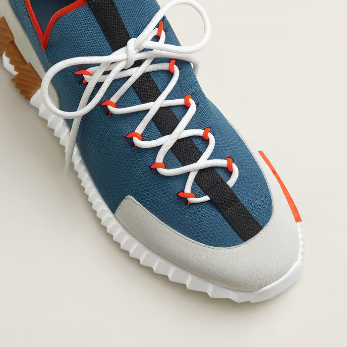 Espadrilles Hermes - slip-on Lift - Bleu Turquin