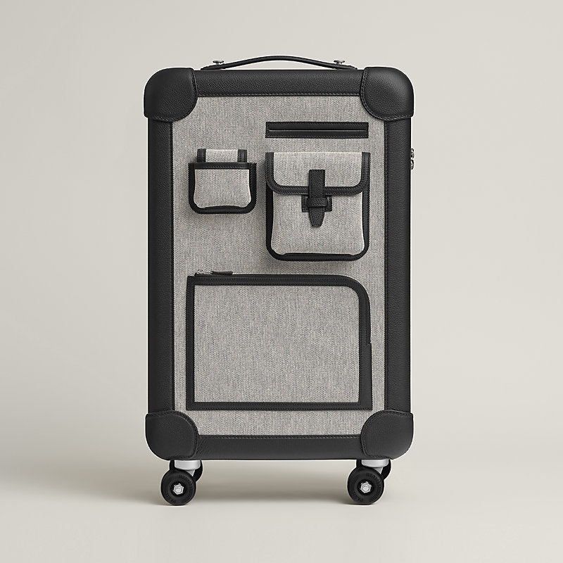 Valise Hermès - R.M.S Cargo Cabin - Ecru/Caramel