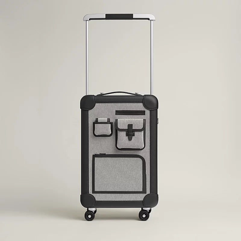 Valise Hermès - R.M.S Cargo Cabin - Ecru/Caramel